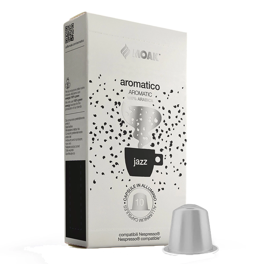 Кава в капсулах, ТМ "MOAK" Nespresso Jazz, 10 шт