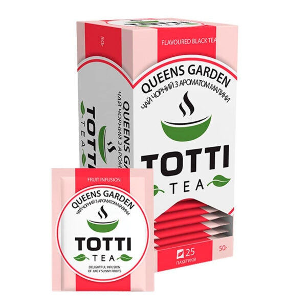 Чай пакетований, TM "Totti" Королівський Сад, 25 шт*2 г