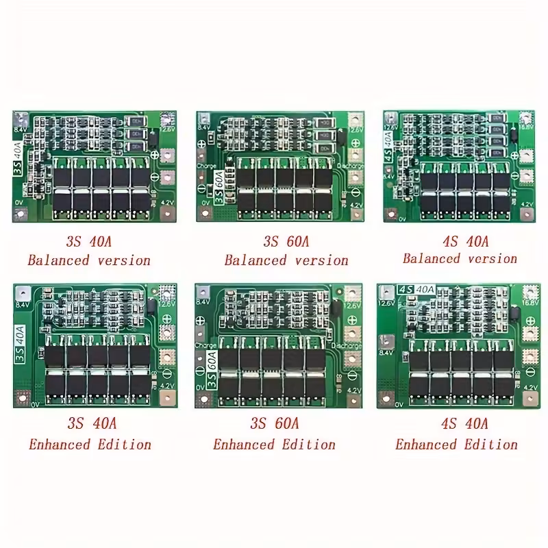Плата захисту акумулятора BMS 3S 40A Enhance (1 шт.)