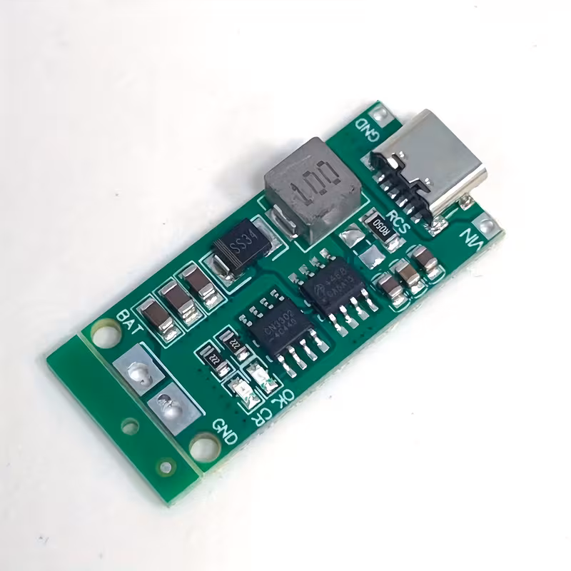 Плата заряджання літієвого акумулятора з USB-C, варіант 3S 4A (без акумуляторів) — 10