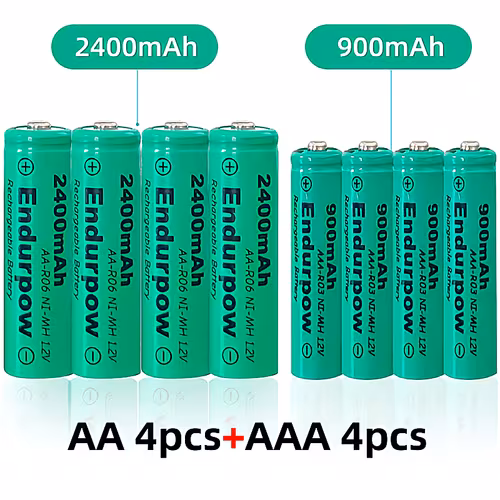 Акумуляторні батарейки AA Ni-MH Endurpow (2 шт.) — 10