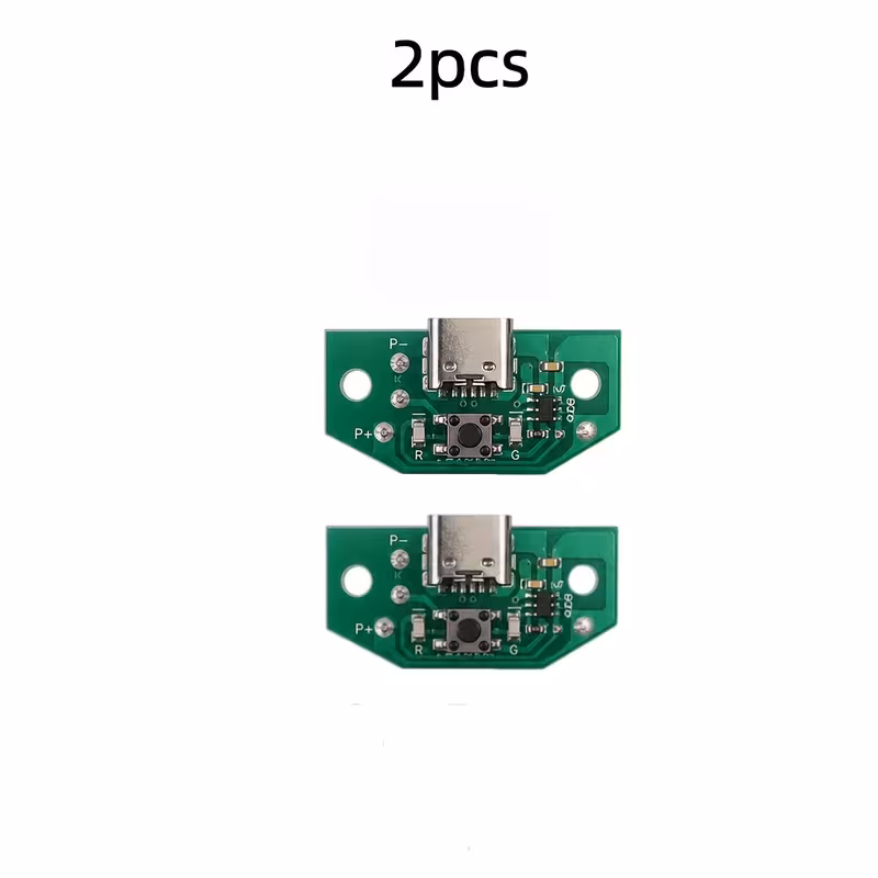 Плата заряджання акумулятора 3,7 В з USB-C та вимикачем (1 шт.) — 7