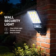 Сонячний LED-світильник з датчиком руху, окремою панеллю та пультом (1 шт.) — 4