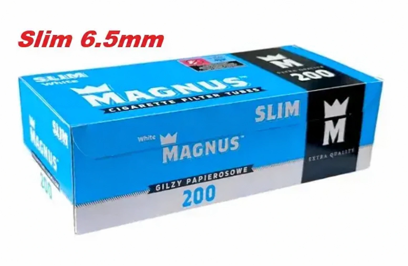Сигаретні гільзи Magnus Slim White 200 шт., білі