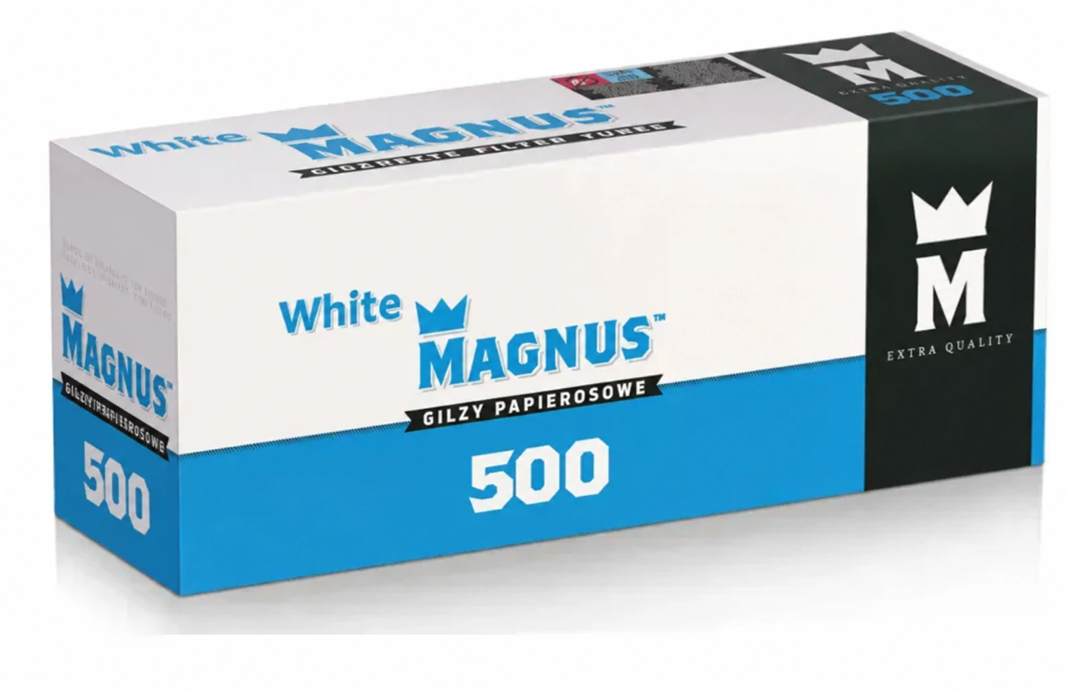Сигаретні гільзи Magnus White 500 шт., білі