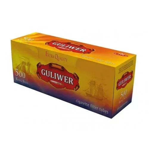 Сигаретні гільзи Guliwer 500, фільтр 15 мм