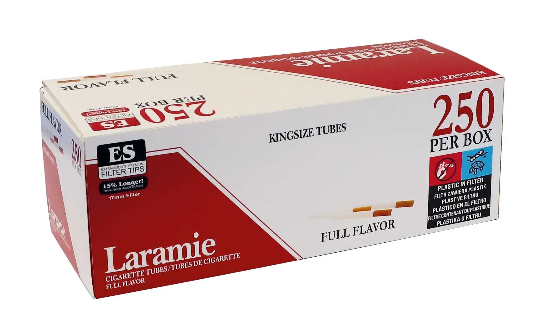 Сигаретні гільзи Laramie Full Flavor 250, фільтр 17 мм