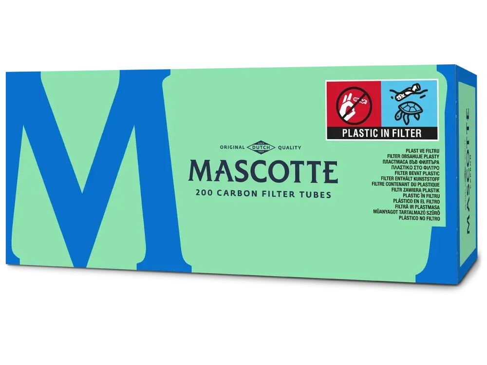 Сигаретні гільзи Mascotte Carbon 200
