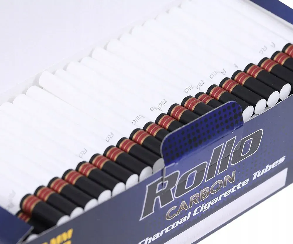Сигаретні гільзи Rollo Carbon King Size 200, фільтр 25 мм