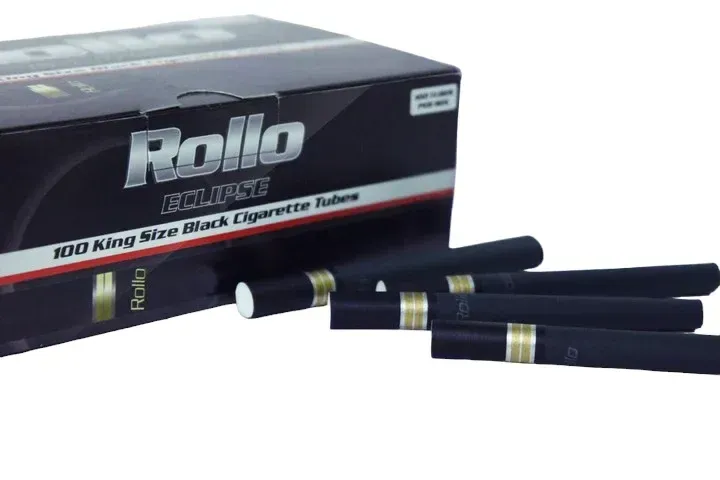Сигаретні гільзи Rollo Eclipse King Size 200, чорні