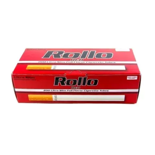 Сигаретні гільзи Rollo Red Micro Slim 200, діаметр 5,5 мм — 2