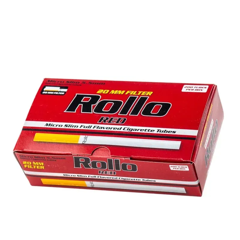 Сигаретні гільзи Rollo Red Micro Slim 200, діаметр 5,5 мм — 3