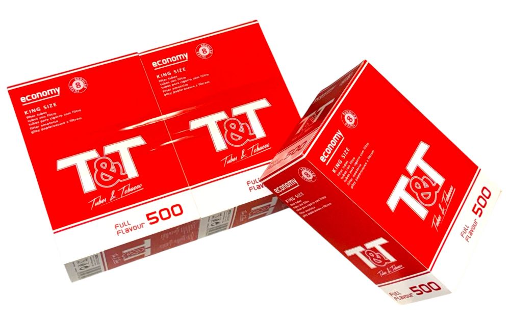 Сигаретні гільзи T&T 1500 шт (3*500 шт)