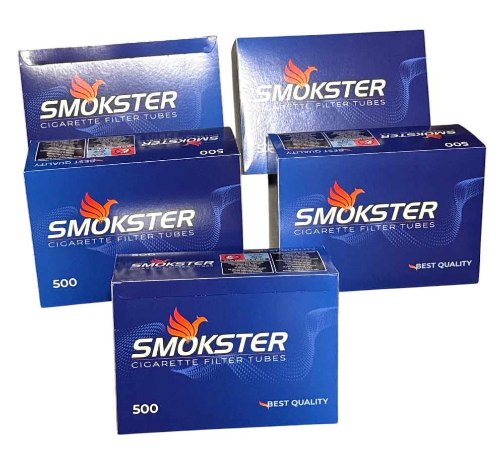 Сигаретні гільзи Smokster 2500 шт (5*500 шт)