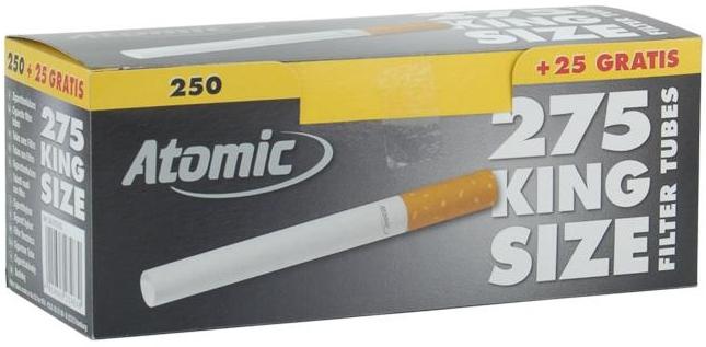 Сигаретні гільзи Atomic 0401500 (275 шт)