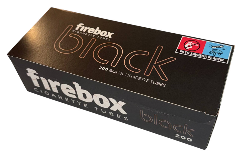 Сигаретні гільзи Firebox 200 шт чорні