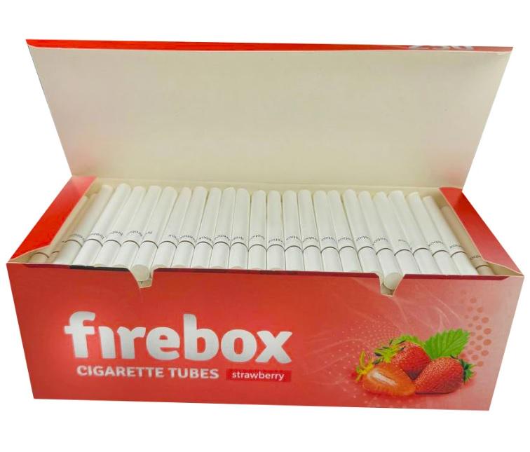 Сигаретні гільзи FireBox Полуниця (250) — 2