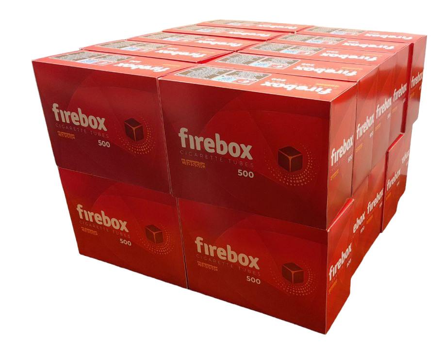 Сигаретні гільзи Firebox 10000 шт. — повний ящик 20×500