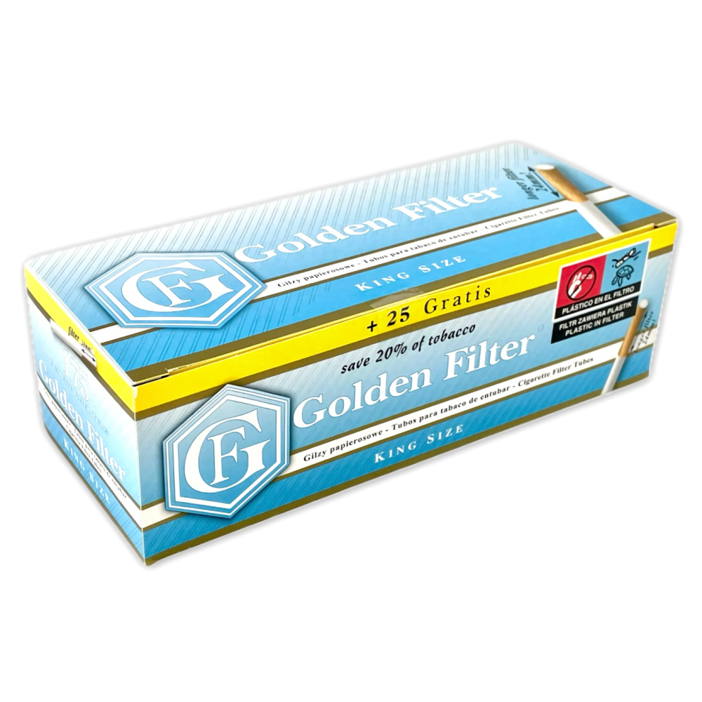 Сигаретні гільзи Golden Filter 200 шт. (24 мм)