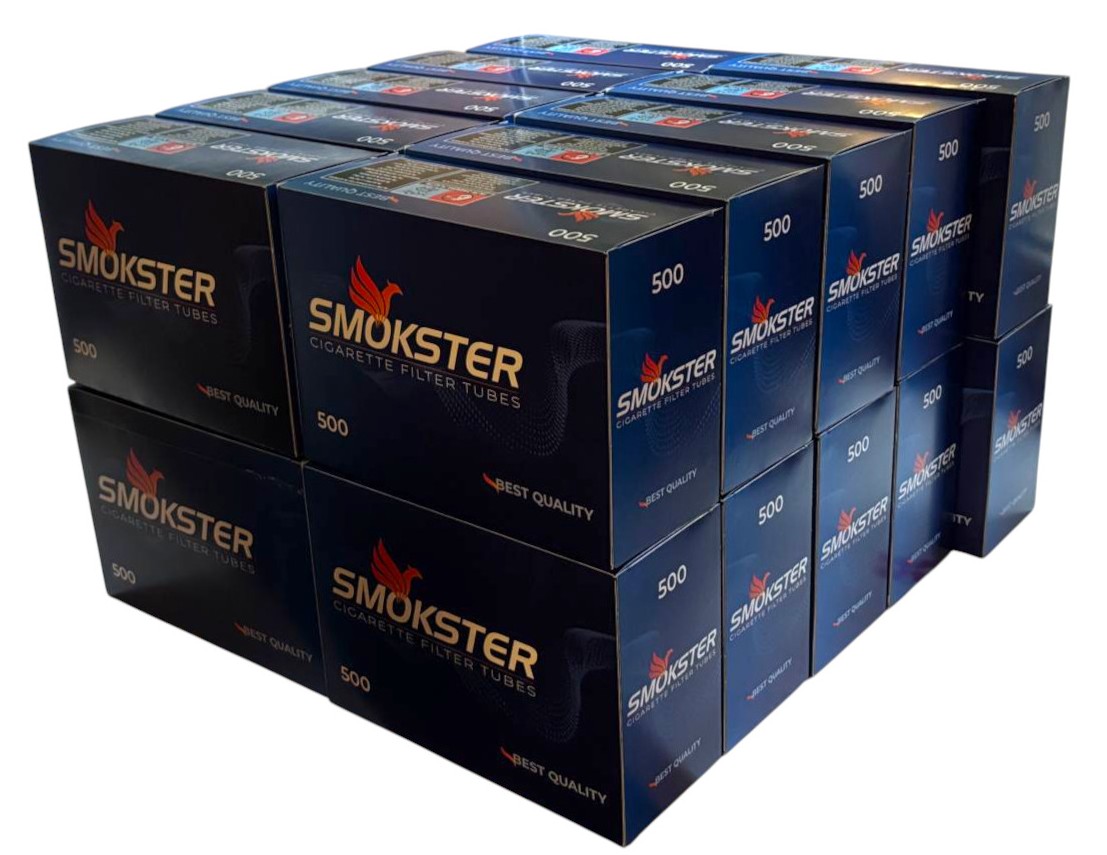 Сигаретні гільзи SMOKSTER 10000 шт. — ящик