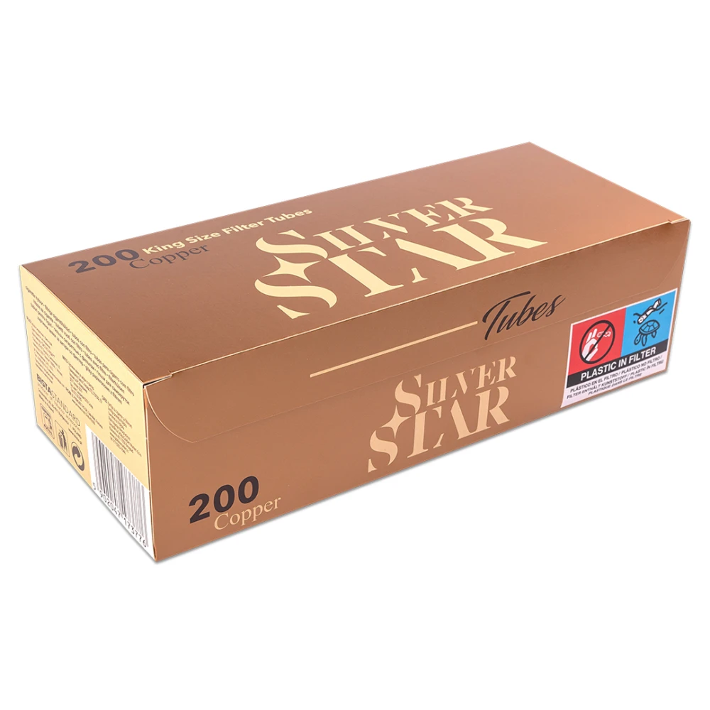 Сигаретні гільзи SILVER STAR COPPER KS (200 шт)