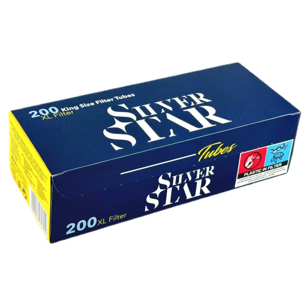 Сигаретні гільзи SILVER STAR X-LONG (200 шт)