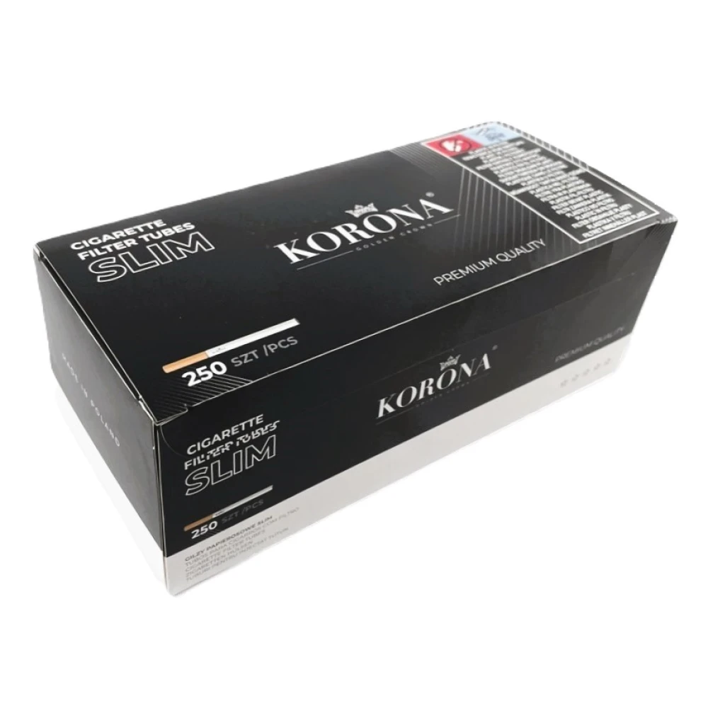 Сигаретні гільзи KORONA SLIM (250 шт)