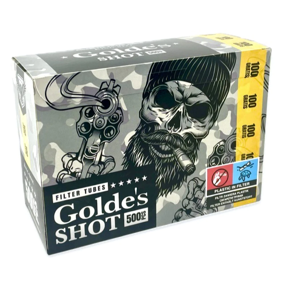 Сигаретні гільзи GOLDE’S SHOT ( 500 шт)