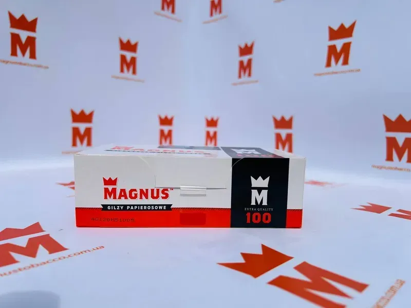 Сигаретні гільзи Magnus 100 — ящик 100×100 шт. (10000 гільз)